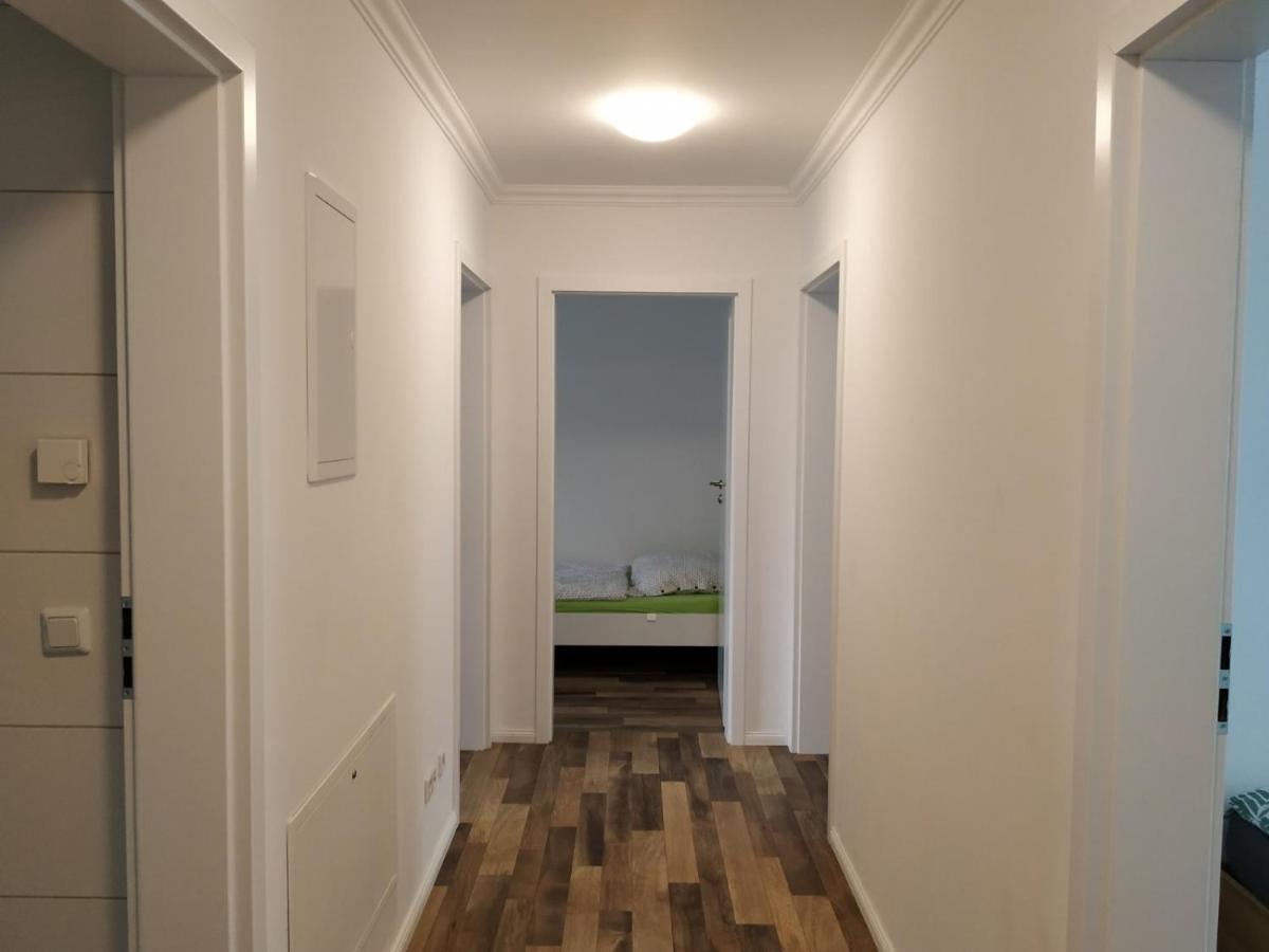Ferienwohnung Mehrfamilien Haus Schkeuditz Exterior foto