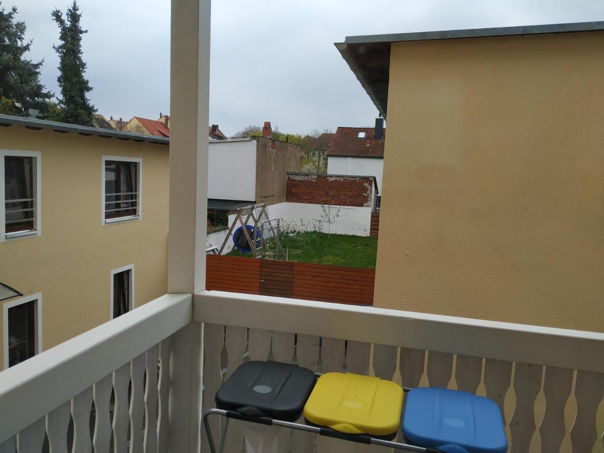 Ferienwohnung Mehrfamilien Haus Schkeuditz Exterior foto
